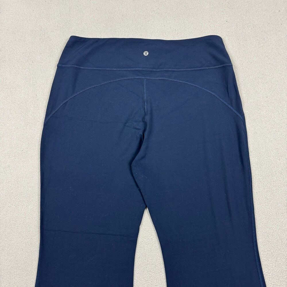 Lululemon Groove Super High-Rise Flared Pant Navy Blue Size 16 Nulu HR Yoga